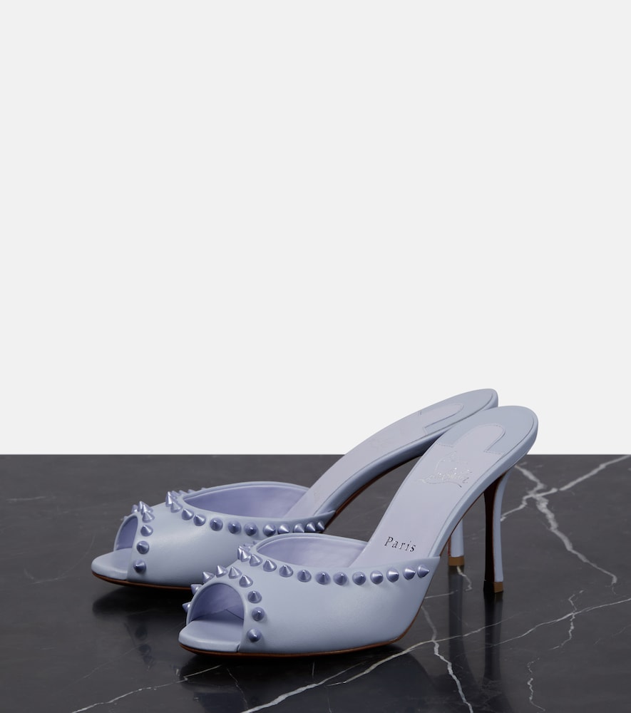 Me Dolly Spike 85 leather mules