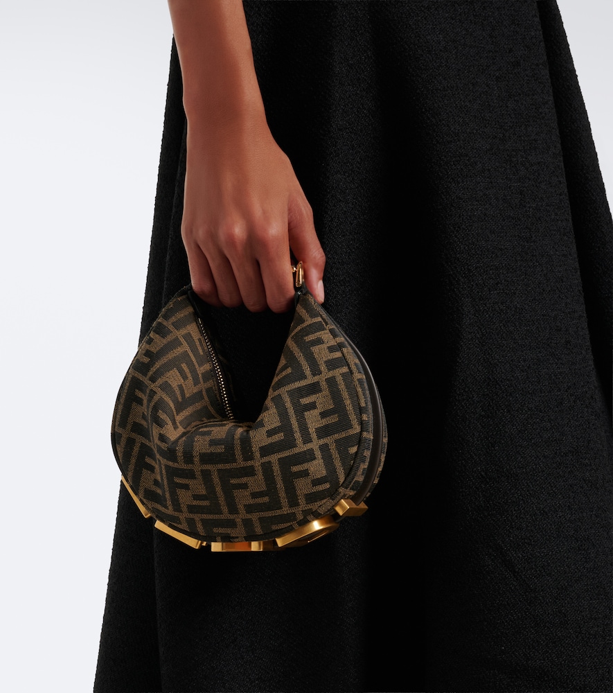 Graphy Mini FF Zucca shoulder bag