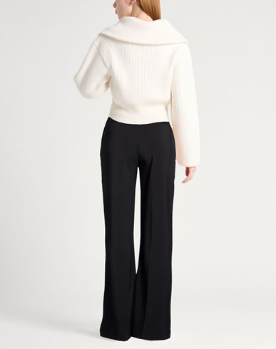Woman Pants Black Size 10 Polyester, Elastane