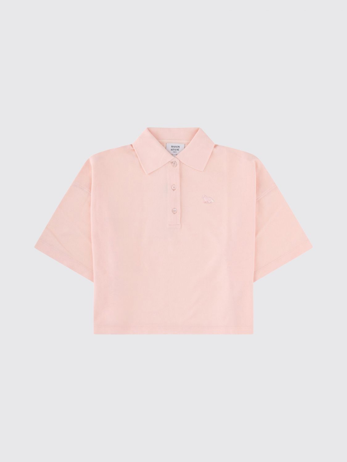 MAISON KITSUNÉ Polo Shirt Woman color Pink