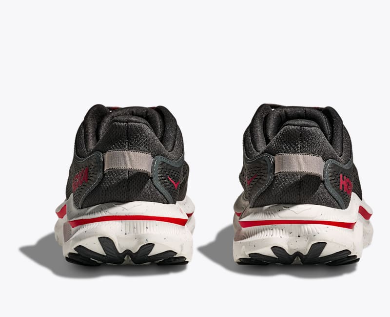 HOKA Men's Kawana 2 Shoes in Asphalt Grey/Carbon Black