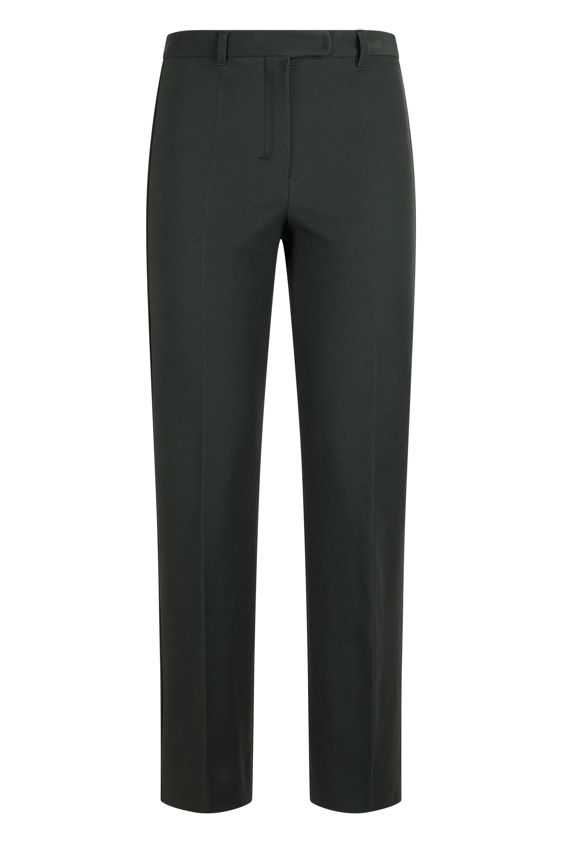 S MAX MARA Straight Pants with Elasticized Waist