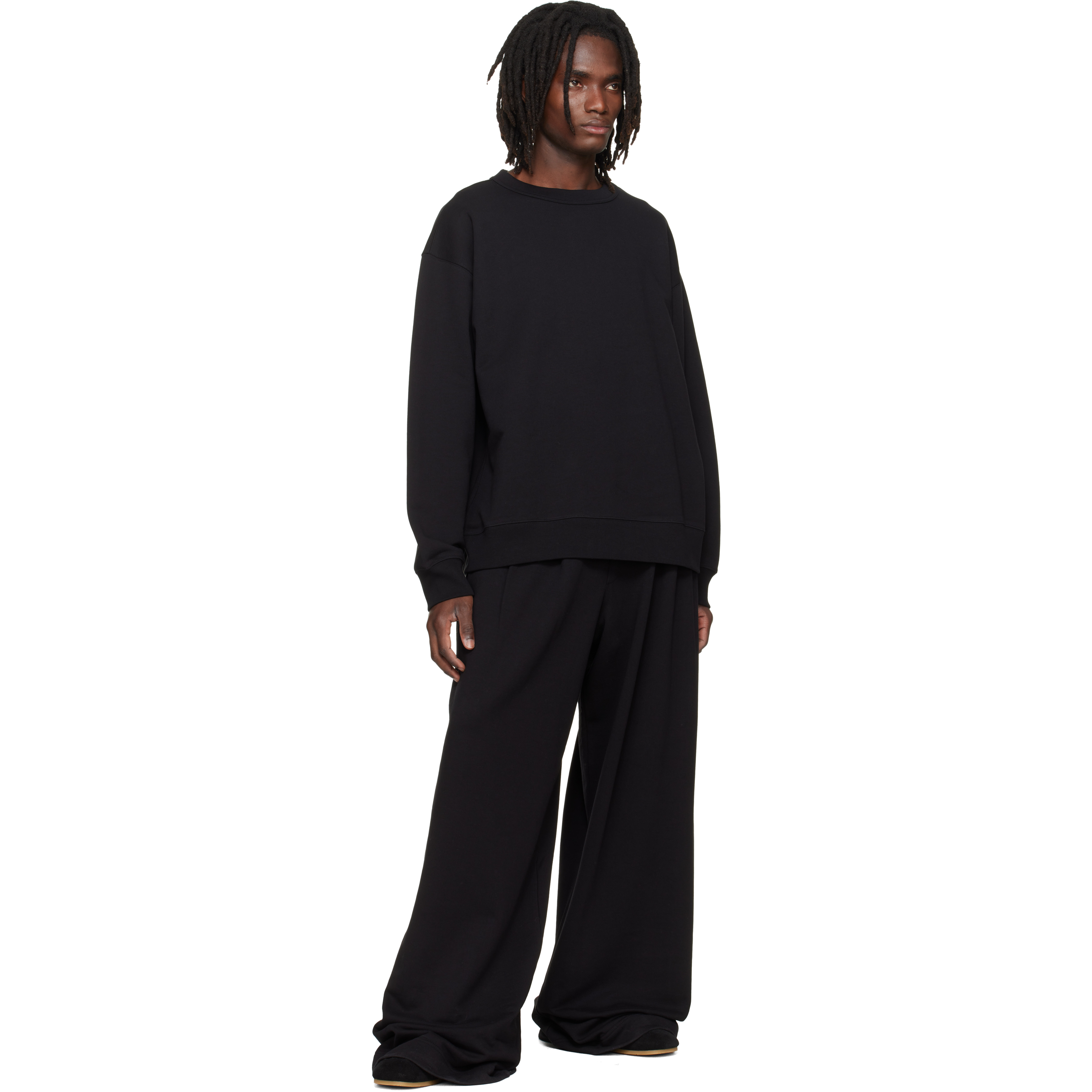 Black Oversized Sweatshirt