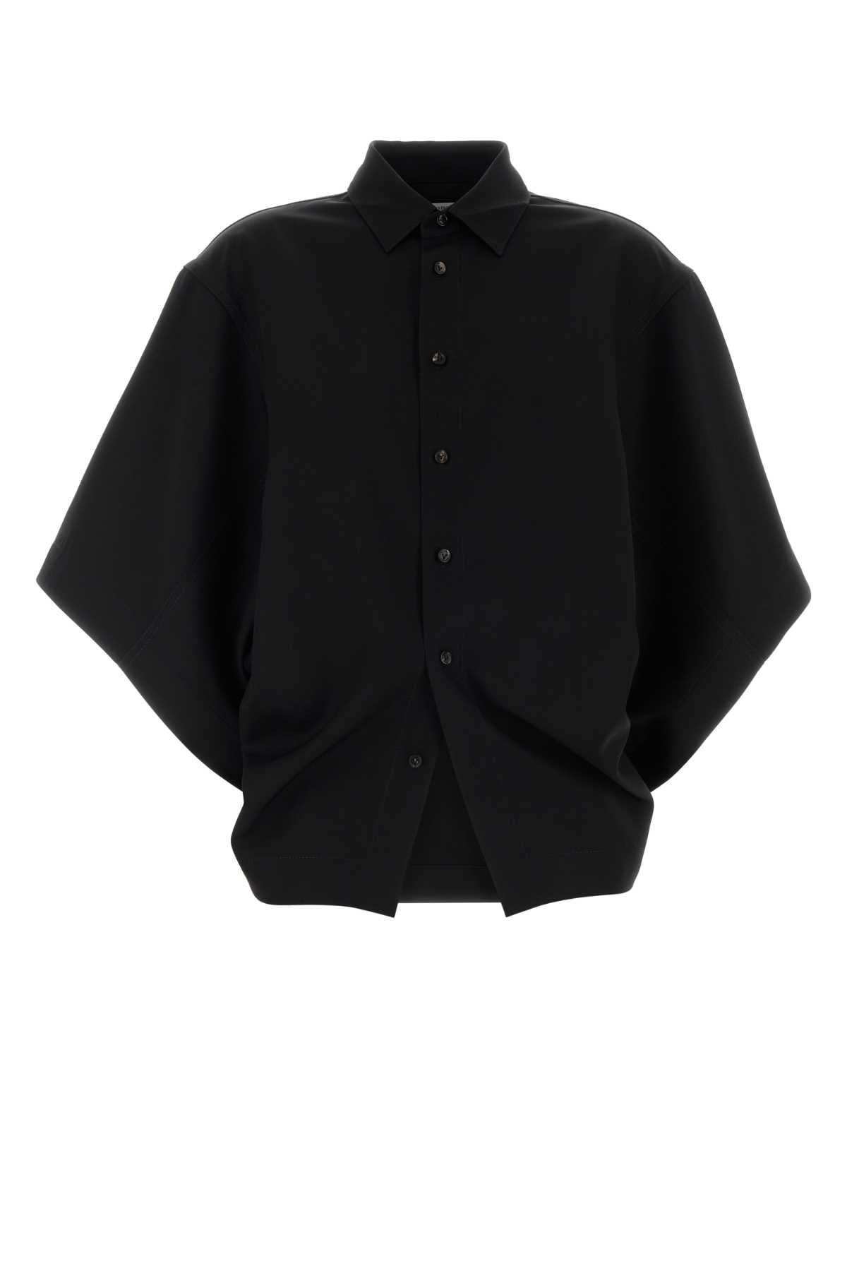 Wool Shirt — Black
