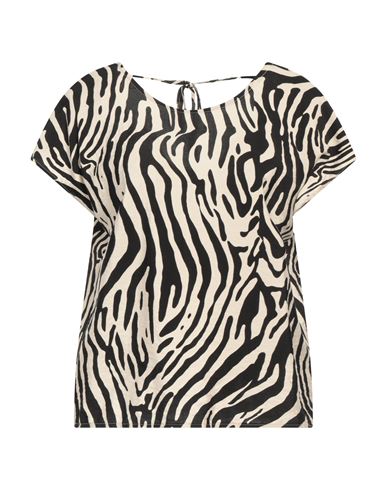 Woman Top Ivory Size S Viscose, Nylon