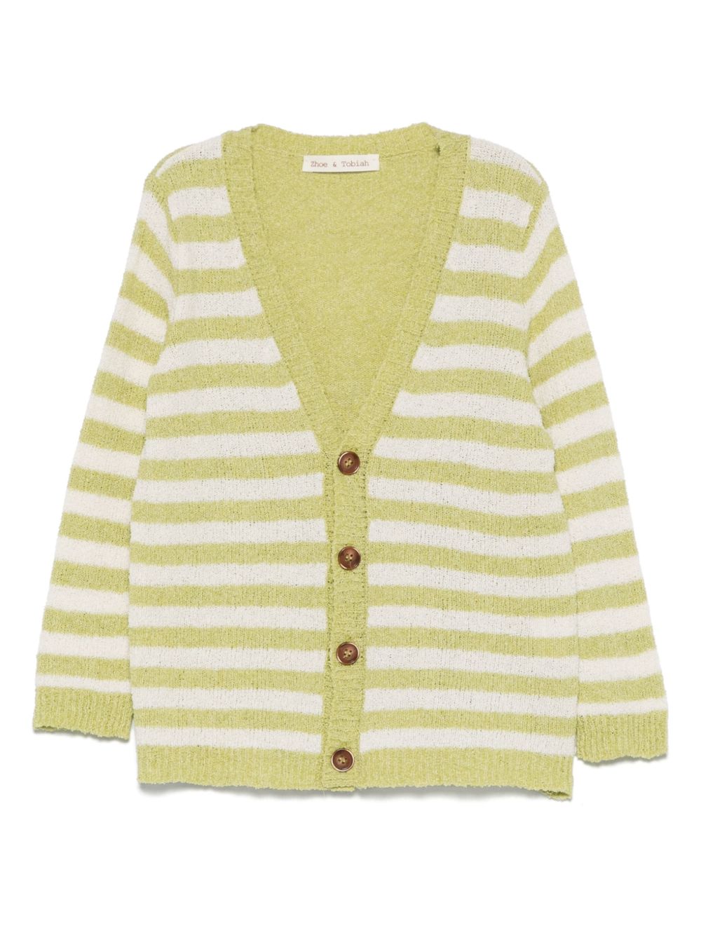 Zhoe & Tobiah striped cardigan - Green