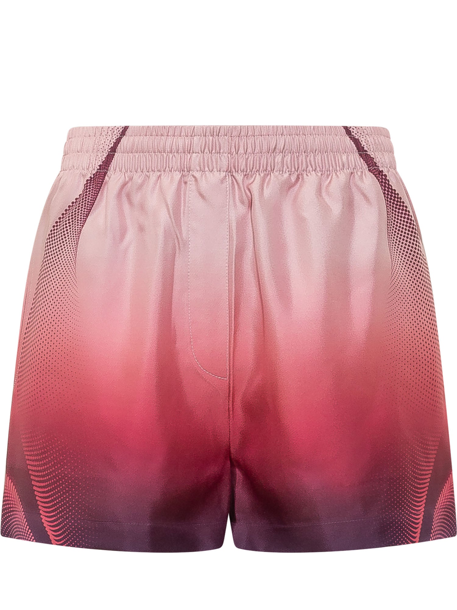 Silk Gradient Mini Shorts
