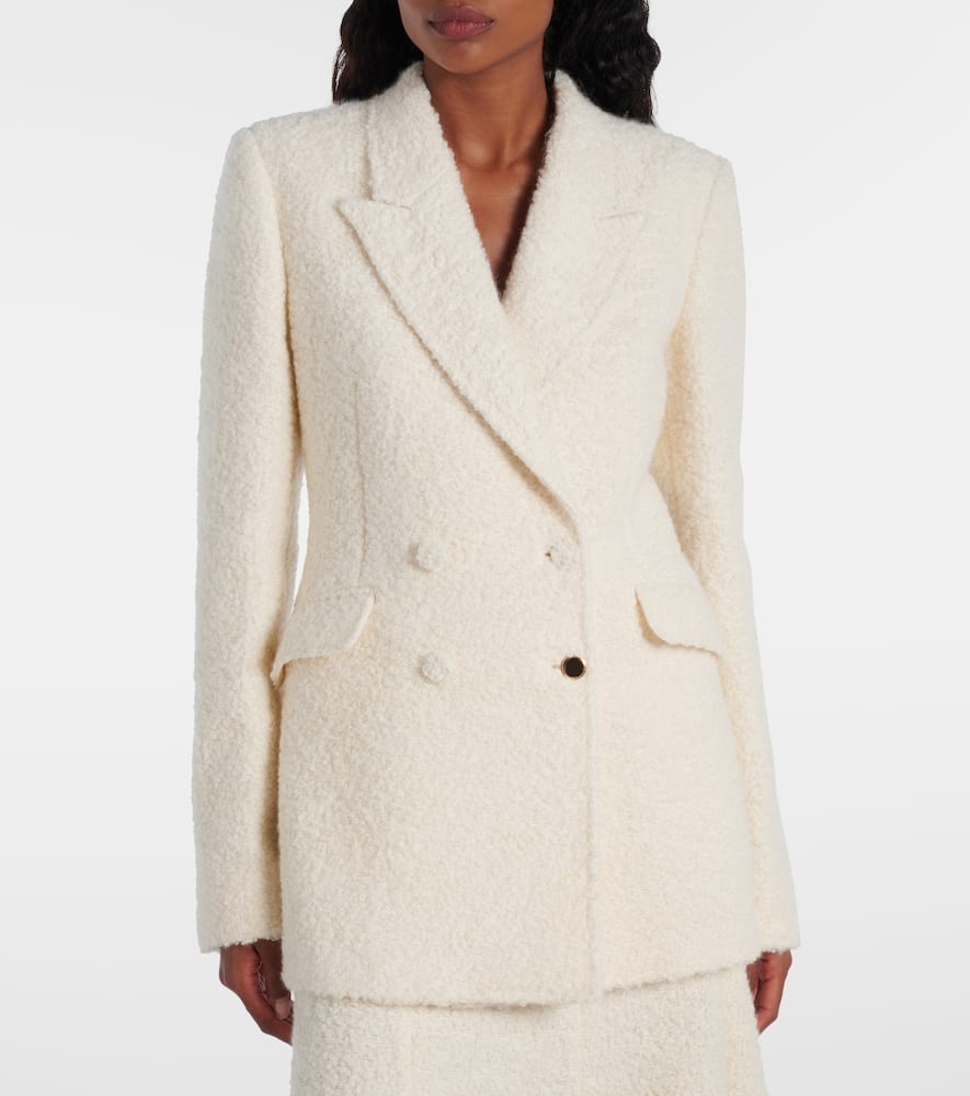 Stephanie cashmere and wool-blend blazer