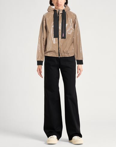 Woman Jacket Camel Size 4 Polyethylene