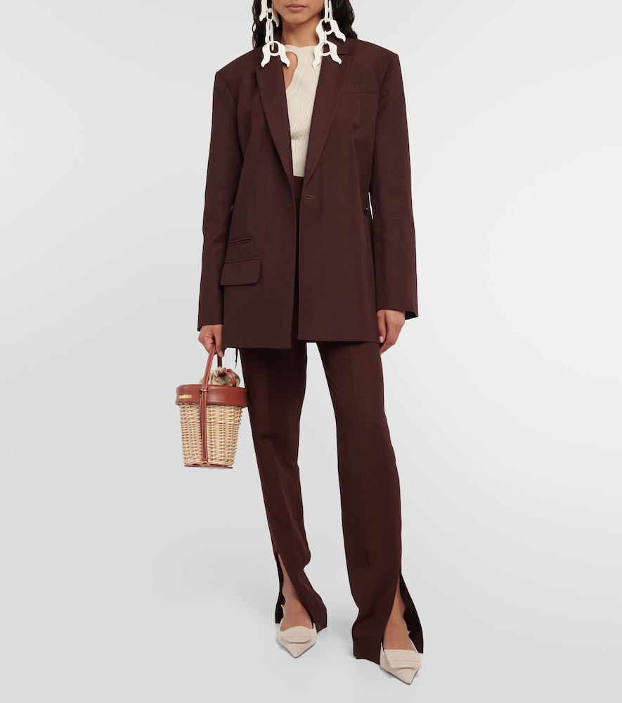 Jacquemus Le Pantalon Tibau high-rise tapered pants