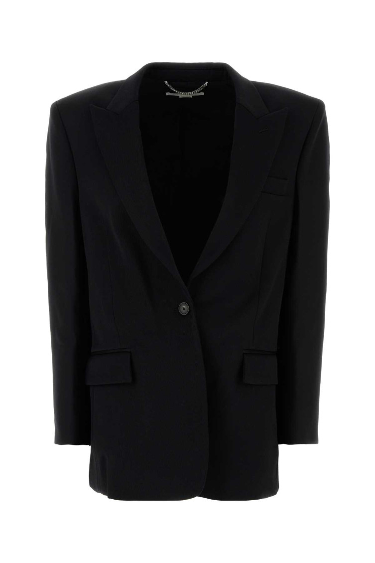 Black wool blazer