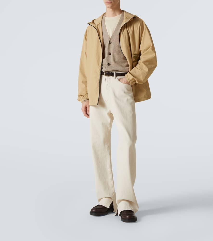 Cotton raincoat