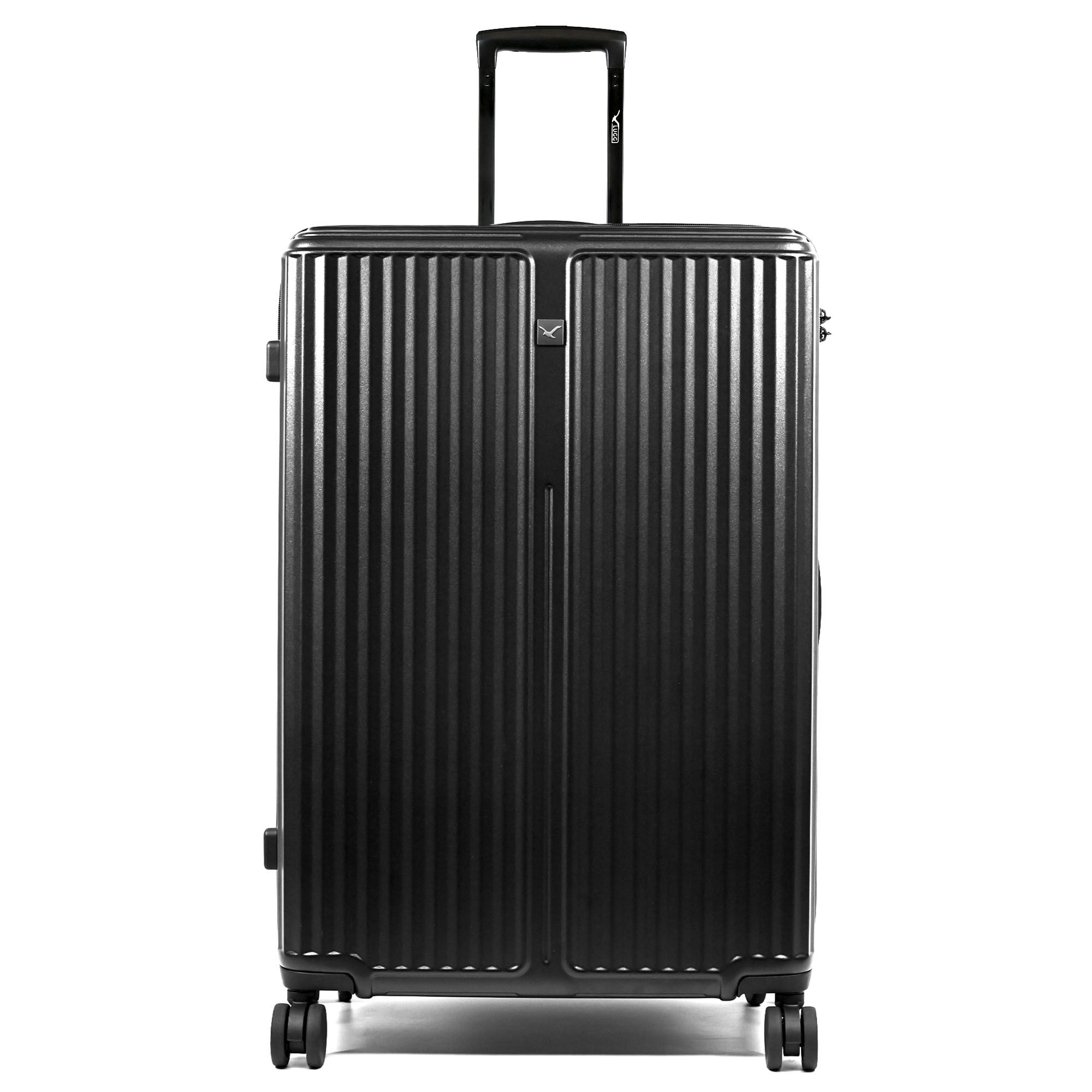Lugg Air Glide 28" Hard Shell Lightweight Durable Suitcase 76X51X31. In Black