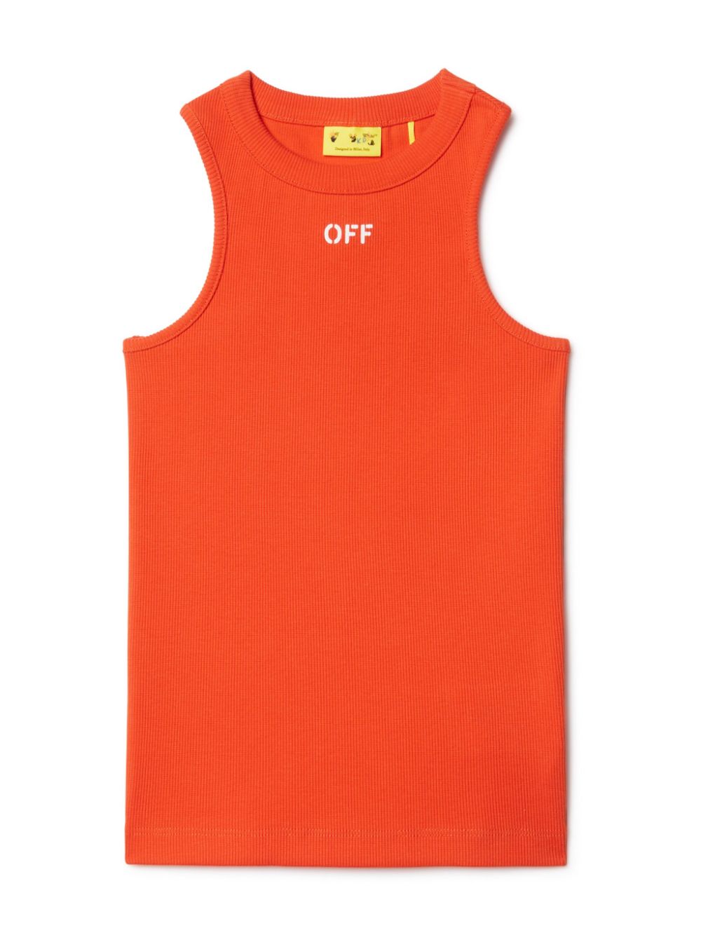Off-stamp tank top - Orange