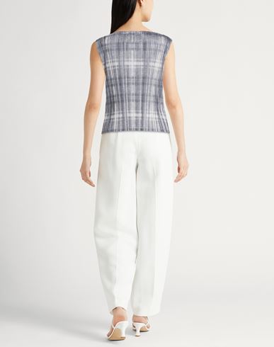 Woman Top Grey Size 10 Polyester