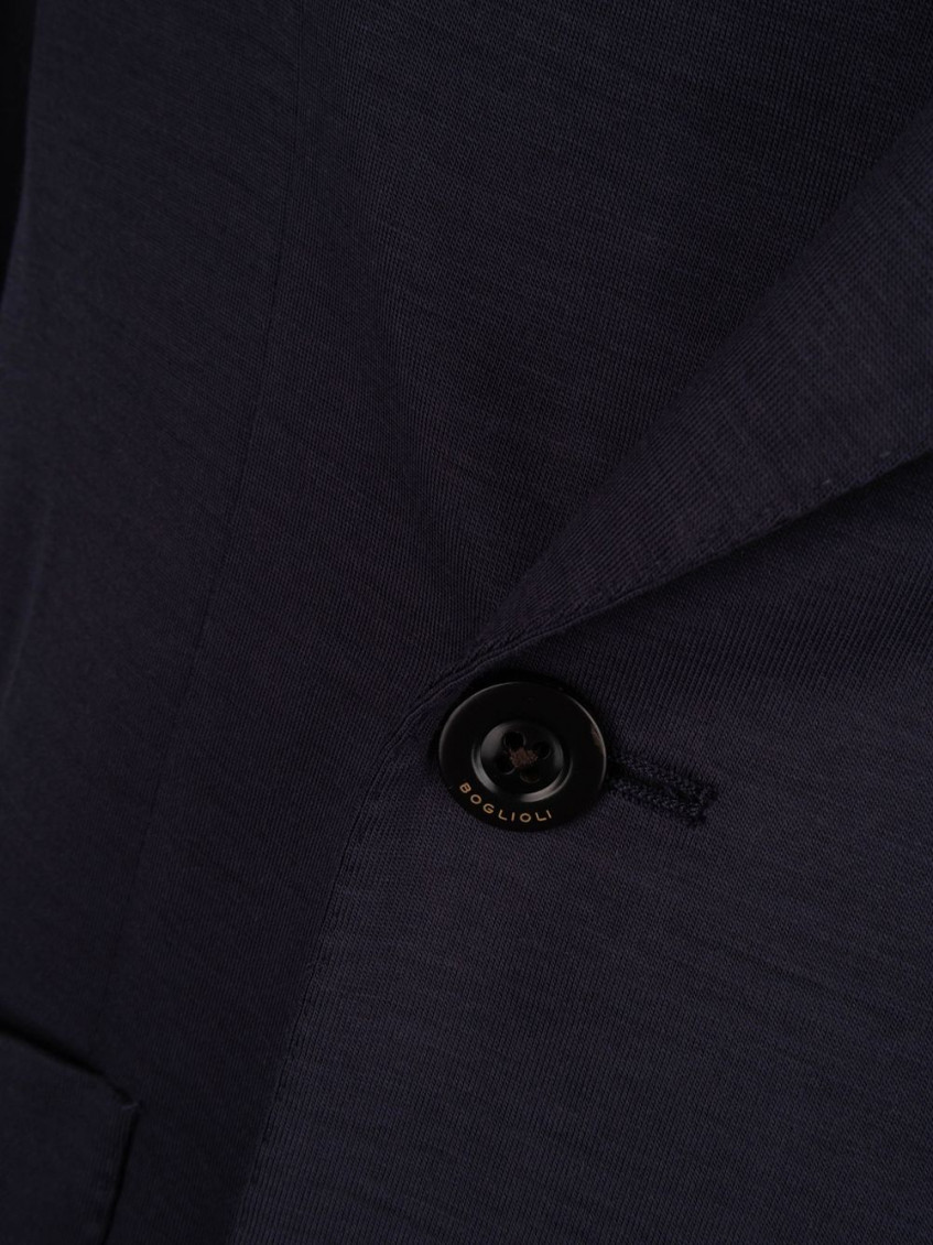 Boglioli - double breasted jacket notch lapel buttons pocket