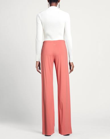 Woman Pants Tan Size L Polyamide, Elastane