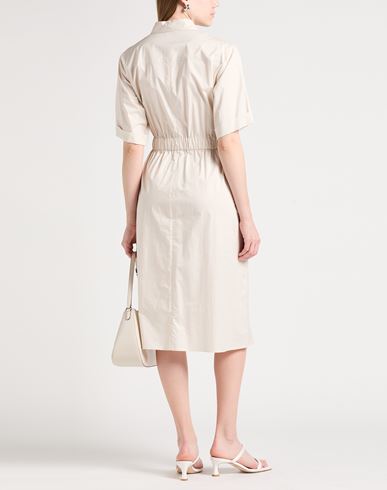Woman Midi dress Off white Size 0 Cotton, Elastane