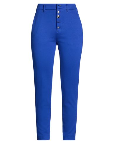 Woman Pants Blue Size 27 Viscose, Polyamide, Elastane