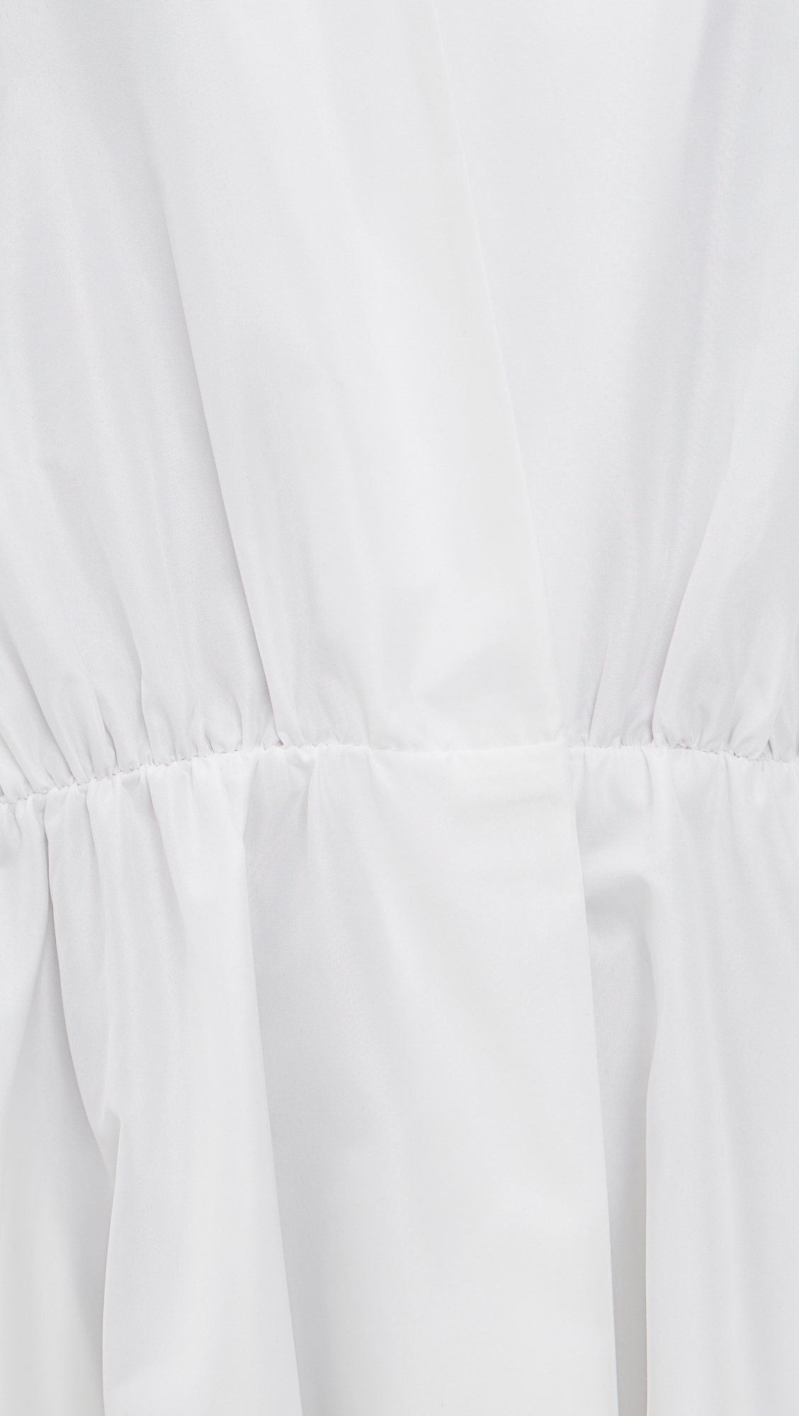 Super Oversized Boyfriend Neck Flared Shirt Dress Snow White