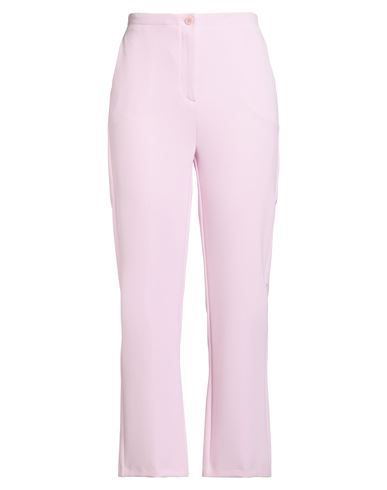Woman Pants Pink Size 8 Polyester, Elastane