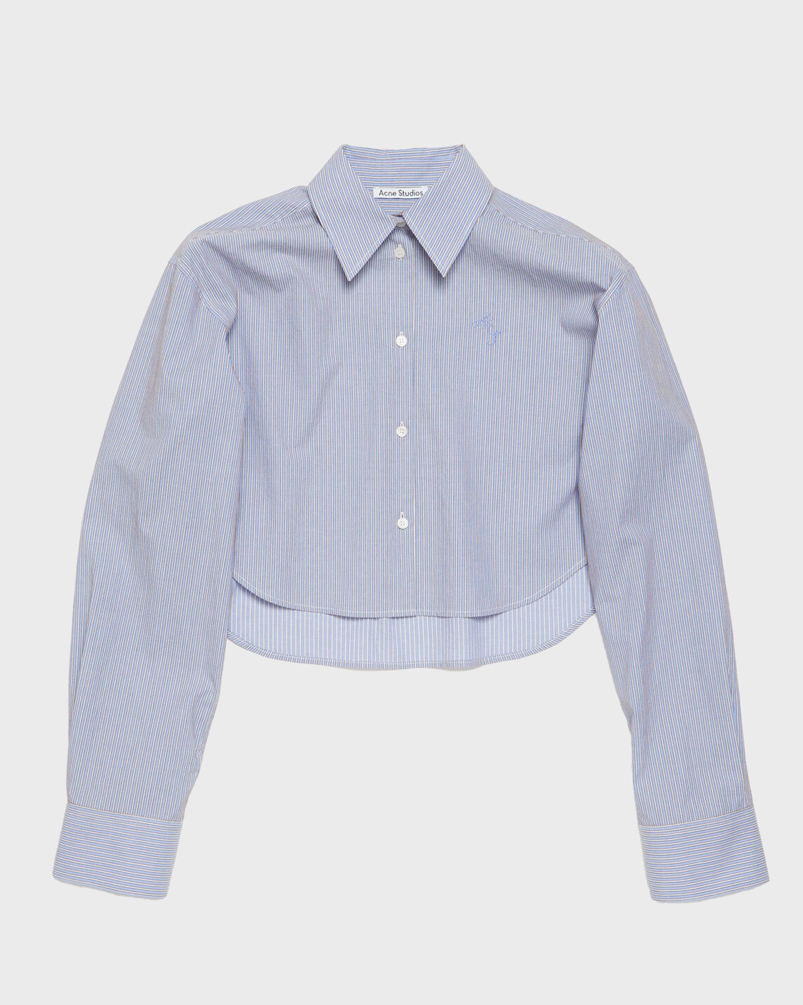 Acne Studios Shirt Pinstripe Brun/blå