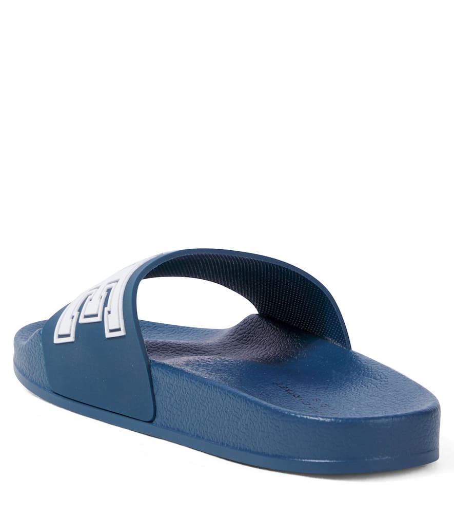 Stella McCartney Kids Faux leather slides