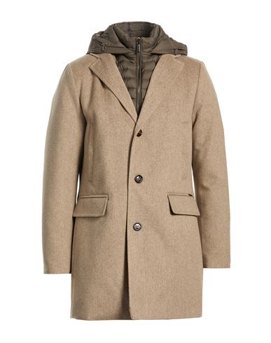 Man Coat Beige Size 38 Cashmere