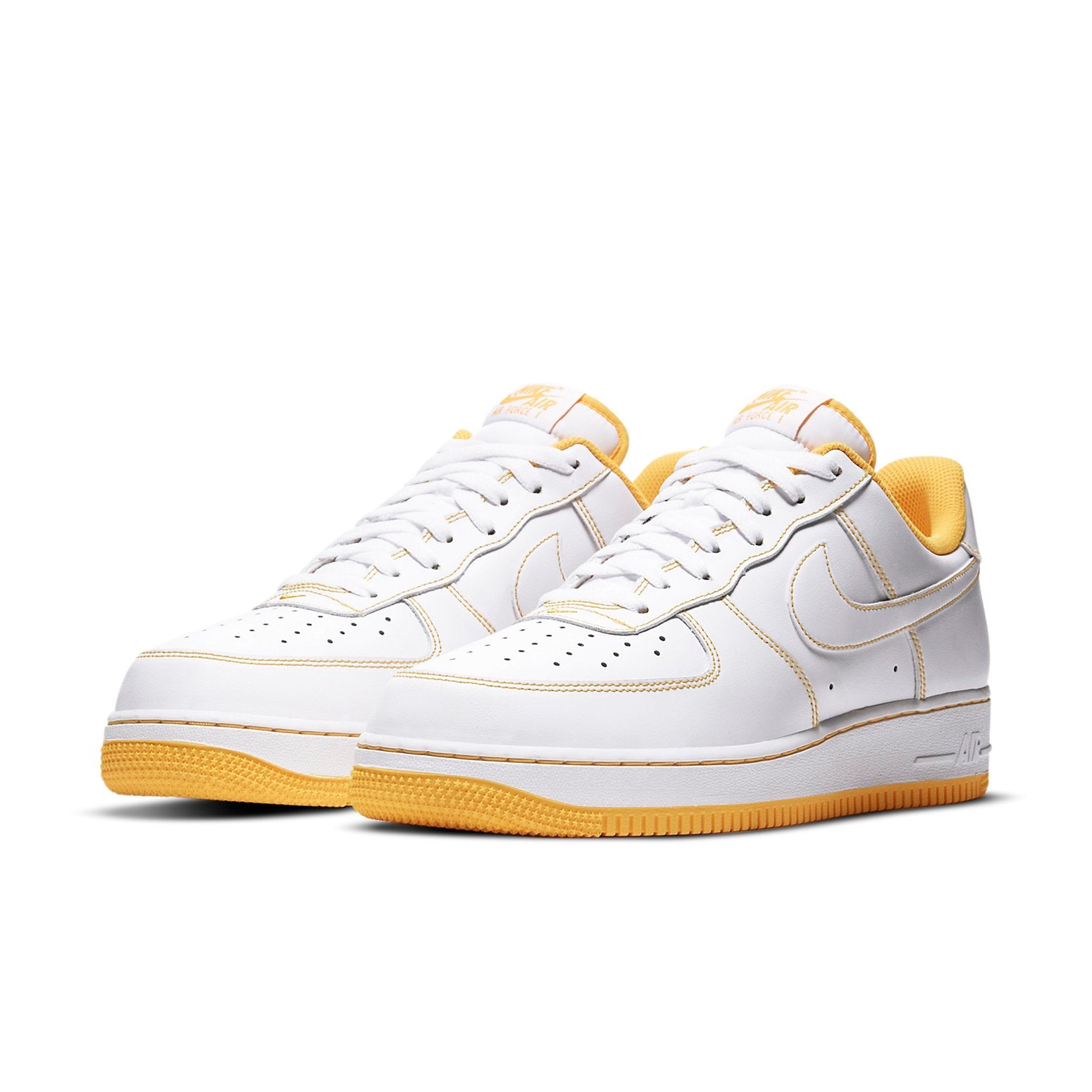 Air Force 1 '07 'Contrast Stitch - White Laser Orange'