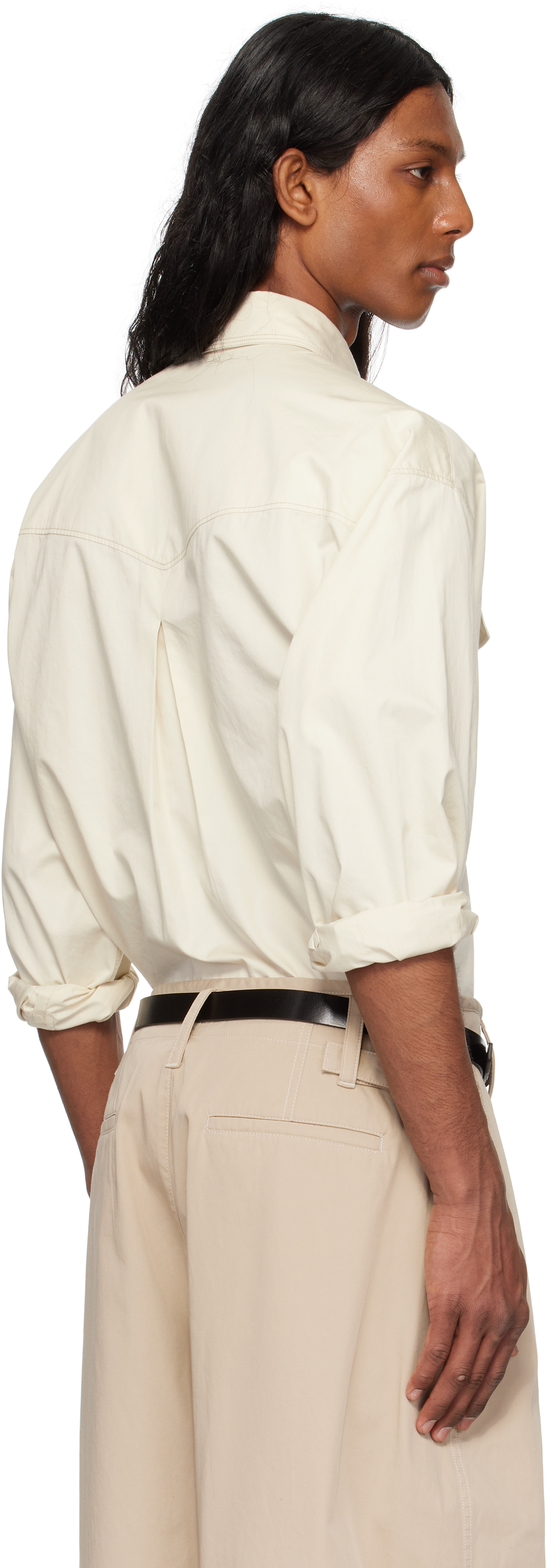 LEMAIRE Off-White Western Shirt