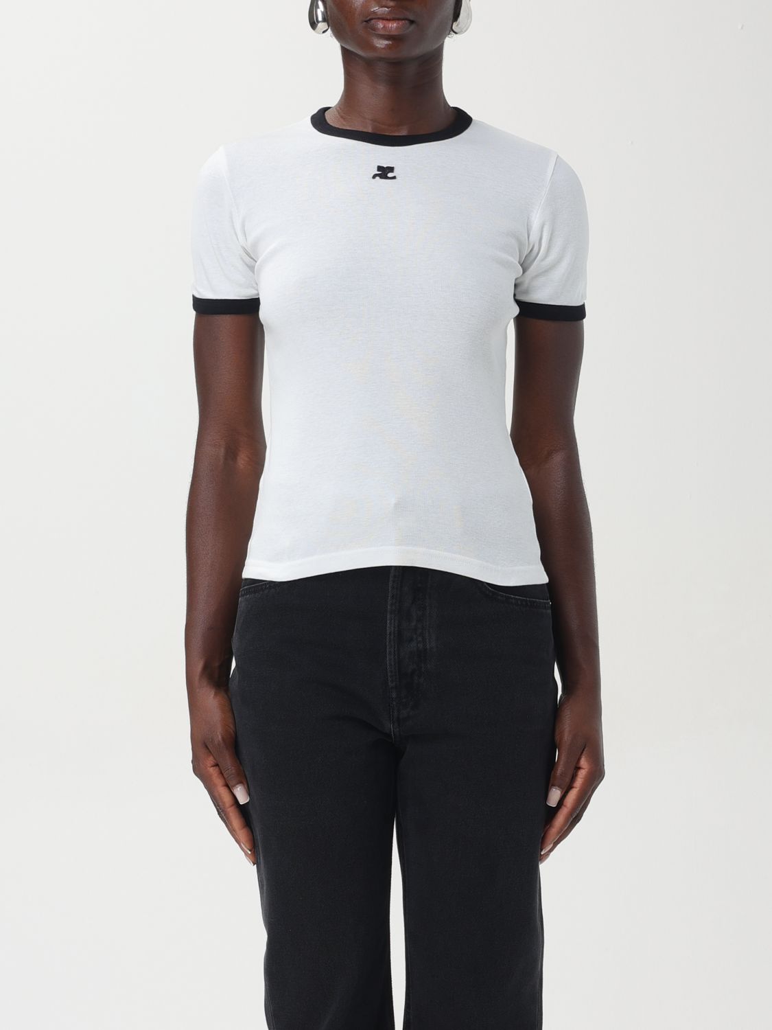 T-Shirt COURRÈGES Woman color White