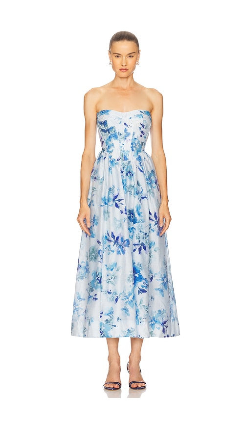 Bardot ROBE MI-LONGUE LOLA en Blue.  6. Also en 10, 12, 2