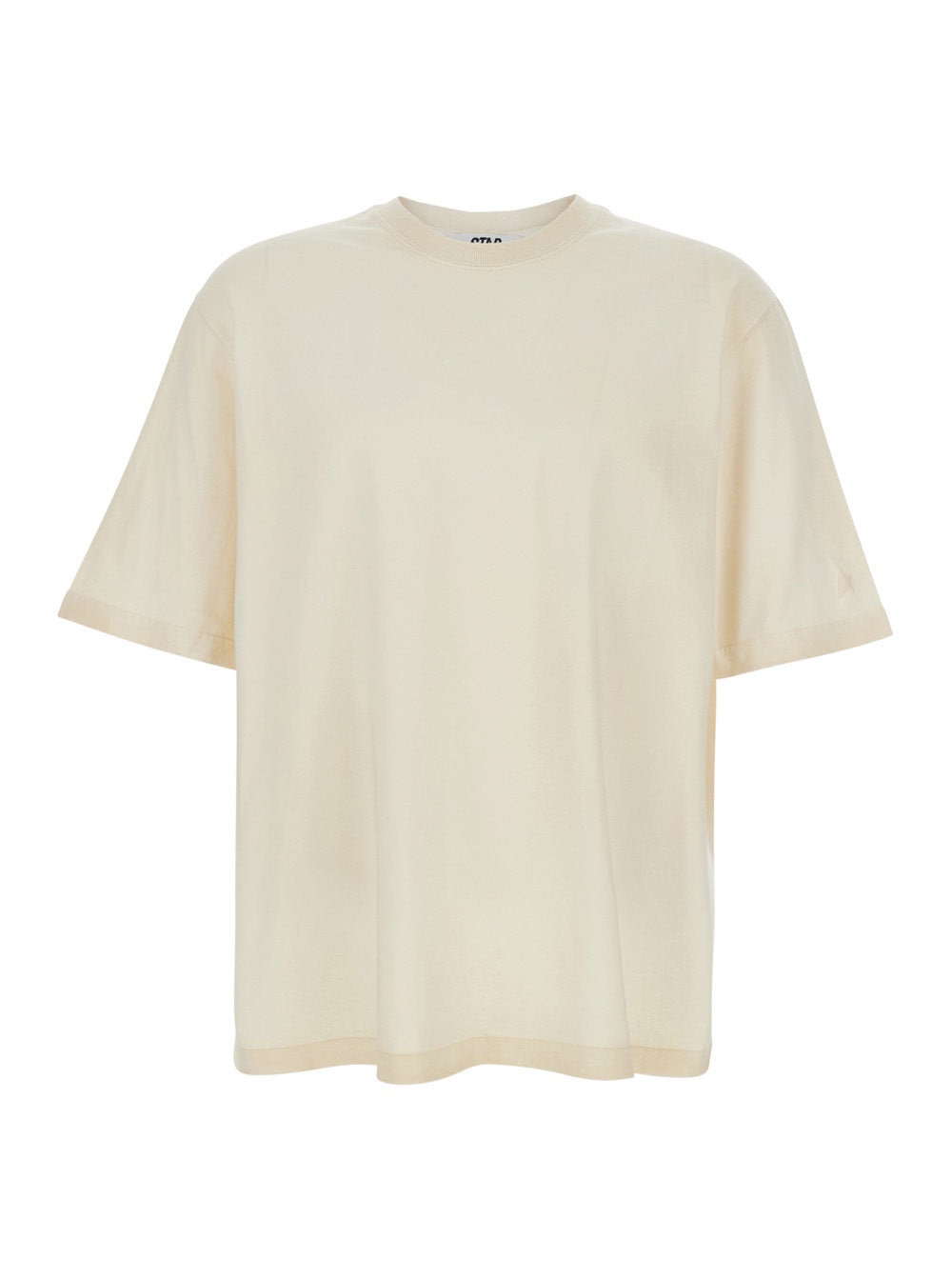 Crew Neck Cotton T-Shirt — White