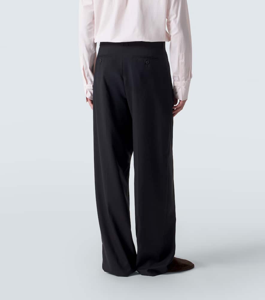 Thom wool wide-leg pants