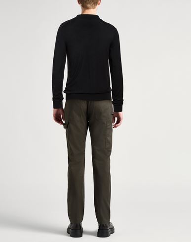 Man Sweater Black Size 38 Wool