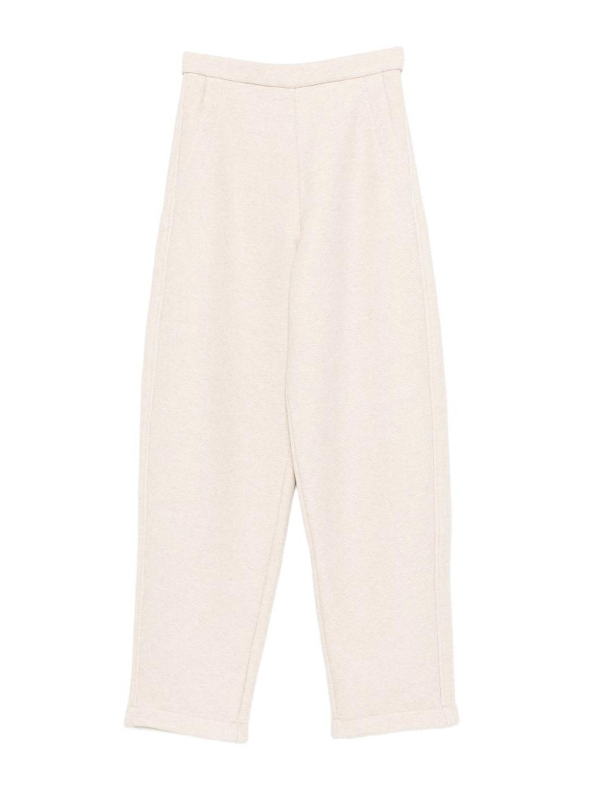 DENTE Cotton fleece trousers
