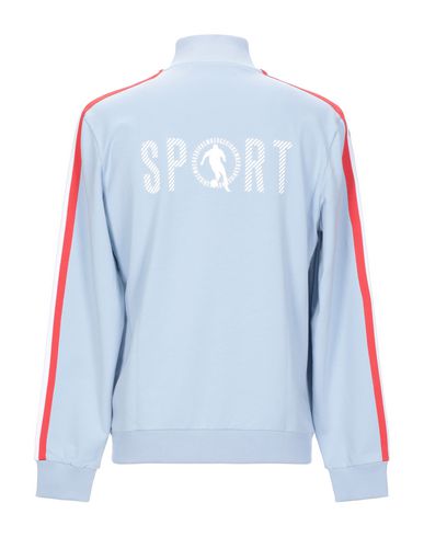Man Sweatshirt Sky blue Size XL Cotton, Elastane