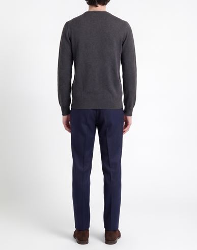 Man Sweater Charcoal Size XXL Wool, Polyamide