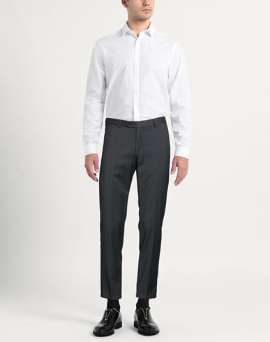 Man Pants Charcoal Size 44 Virgin Wool