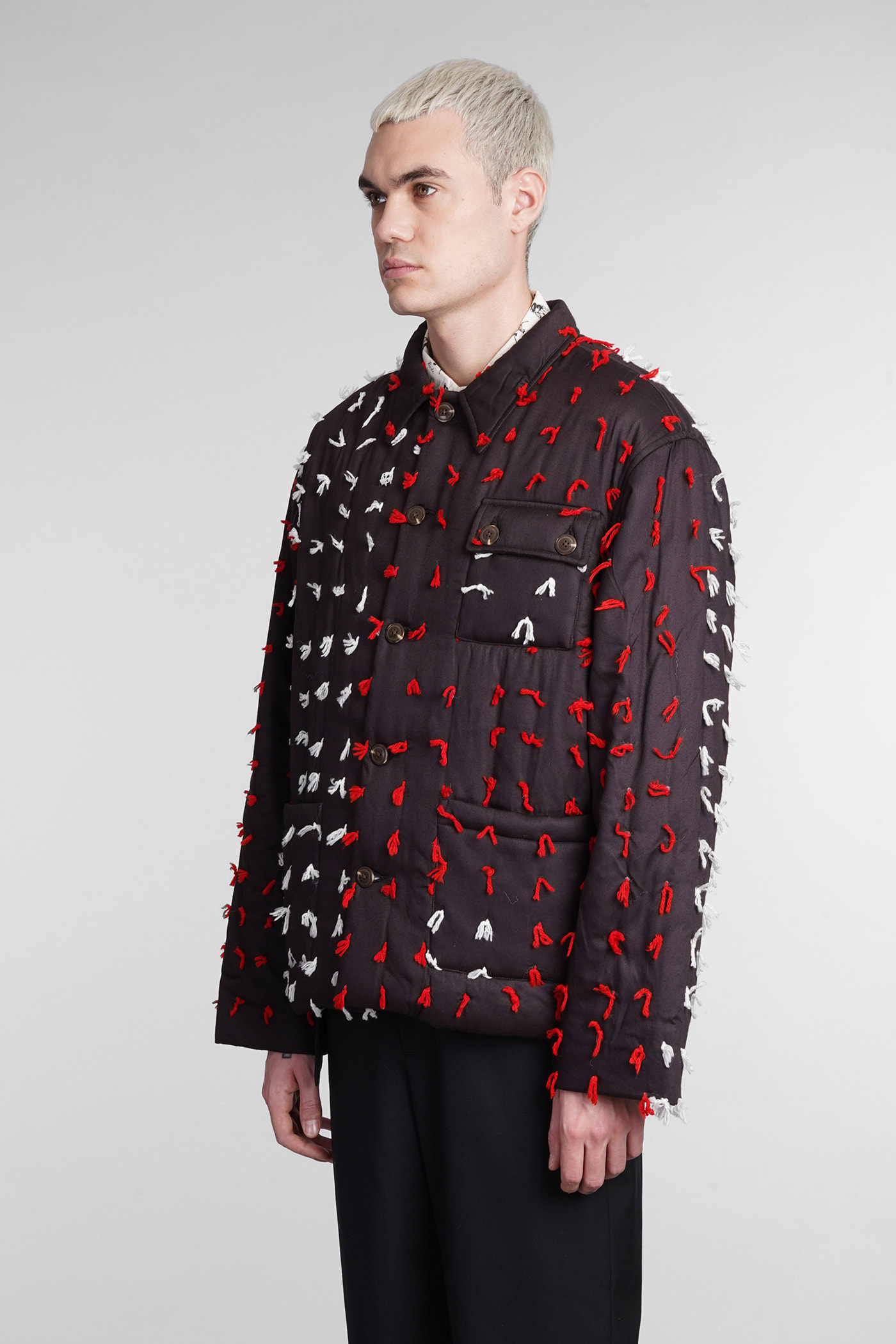 Puffer In Black Cotton