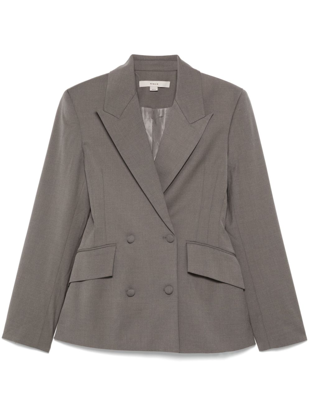 Double-breasted blazer - Grey