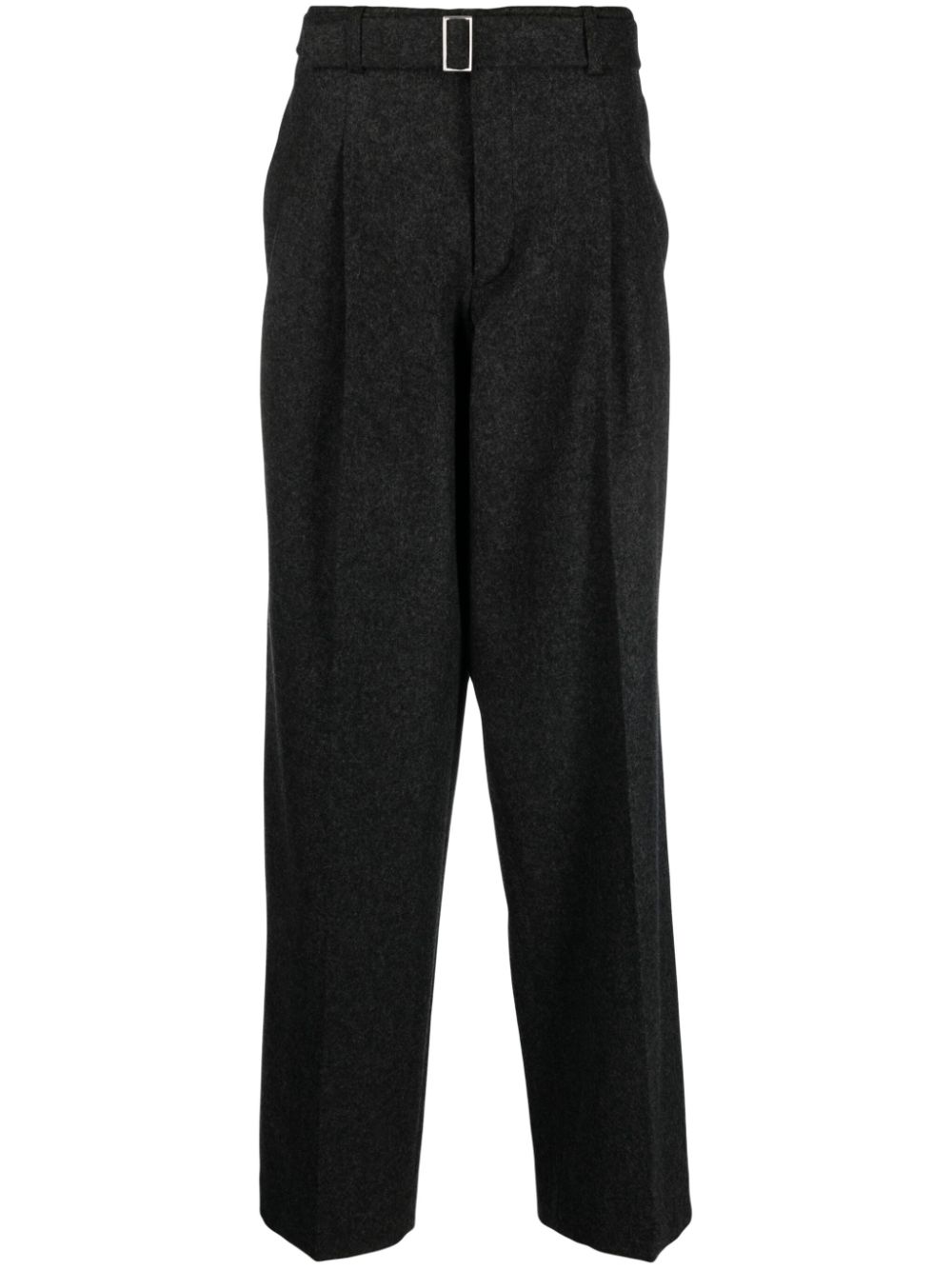 Cooper flannel track pants - Grey