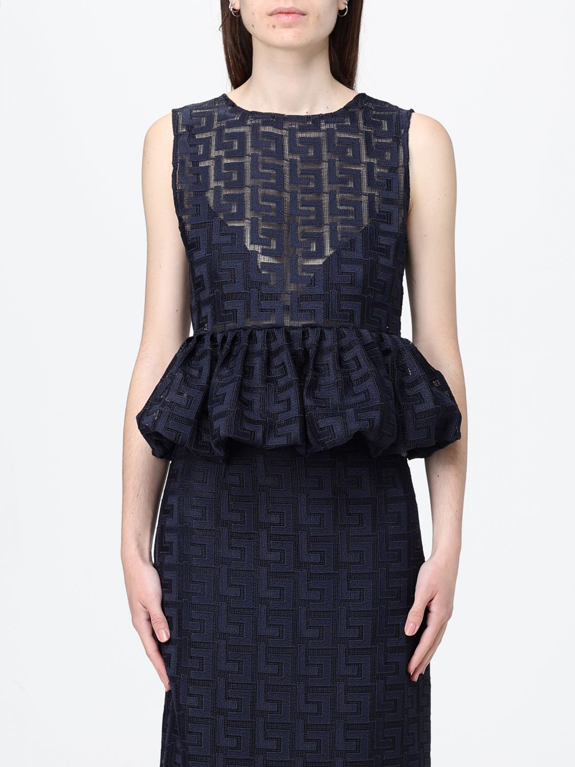 Top Woman color Blue