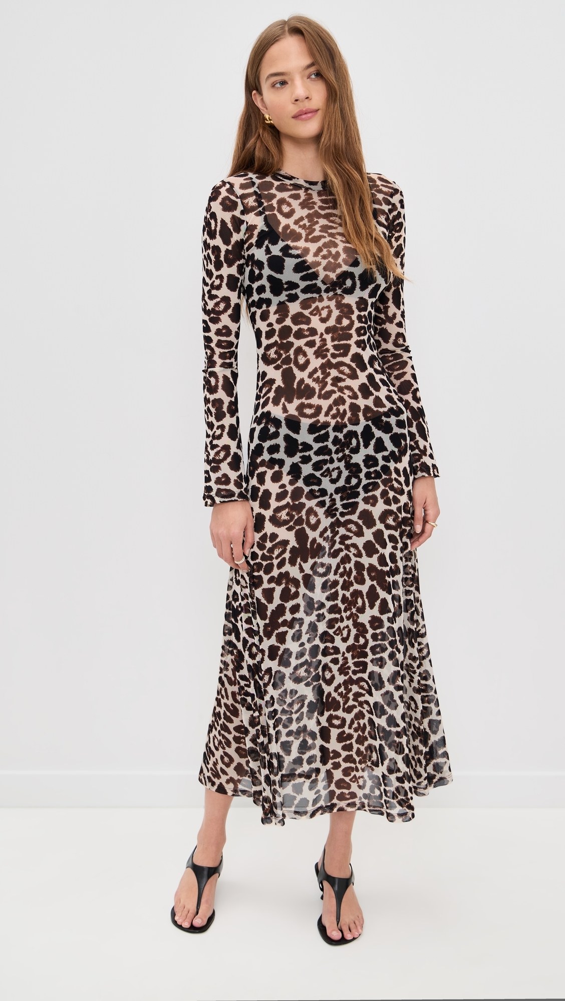 Hattie Dress Black Polka Dot