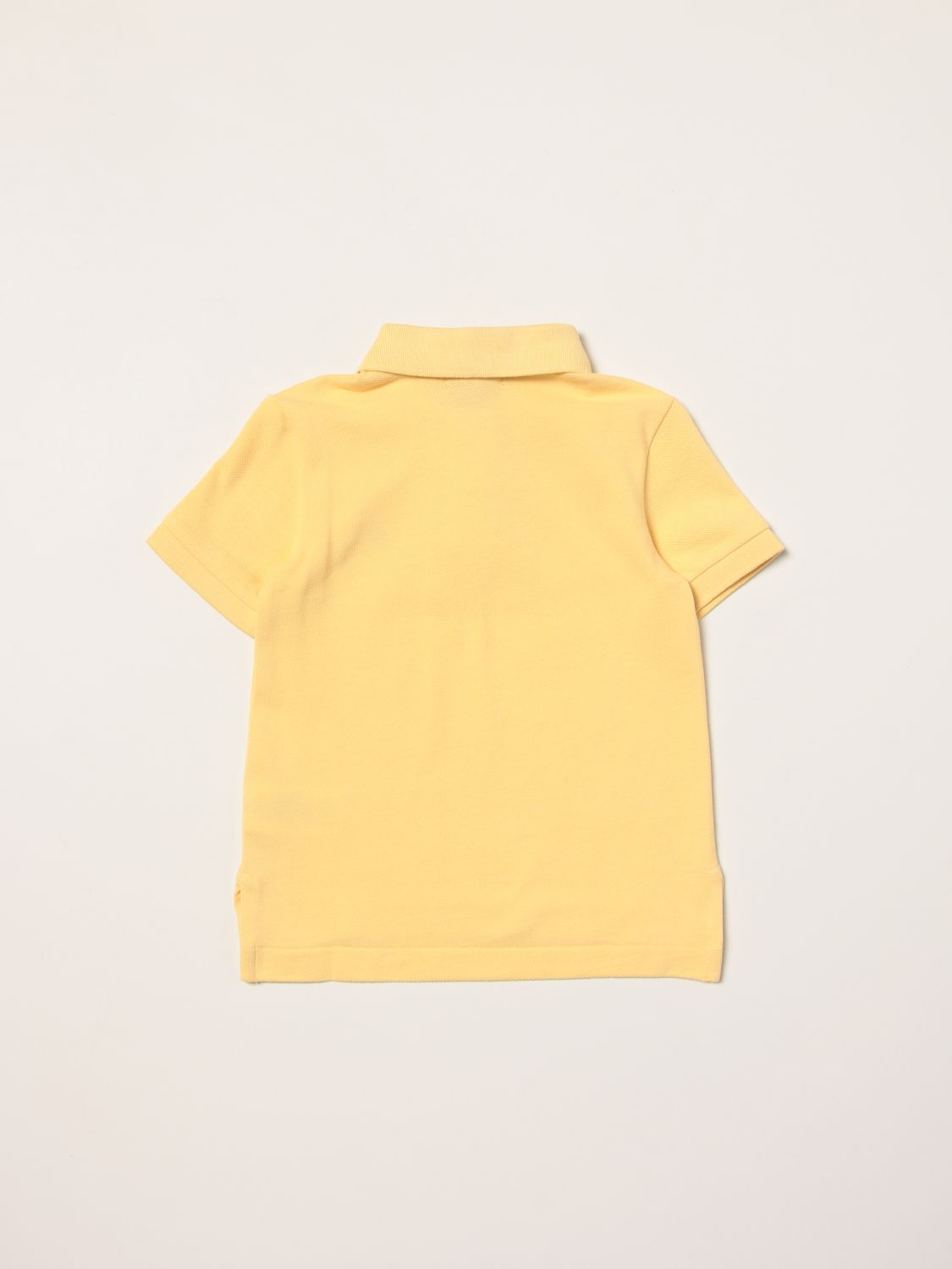 Cotton polo shirt with logo