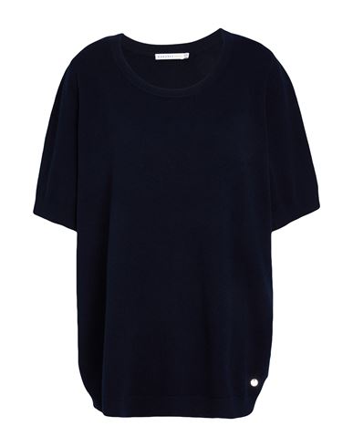 Gold Woman Sweater Navy Size XL Wool