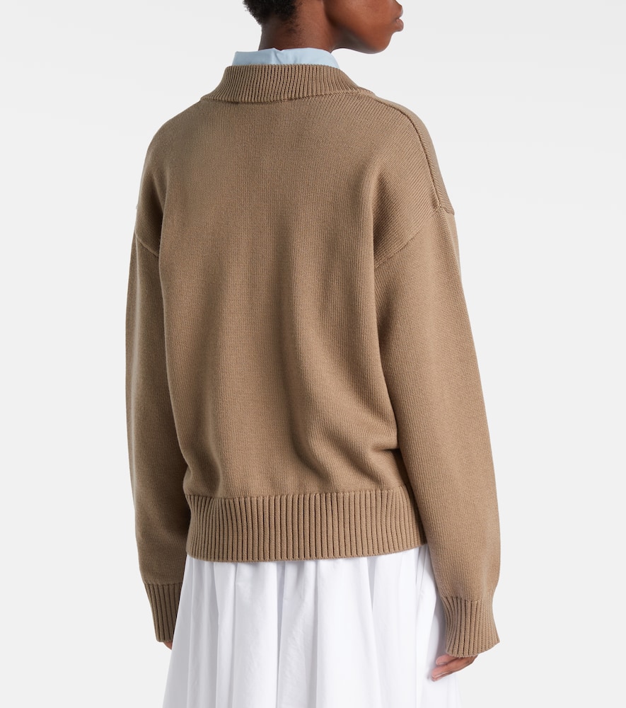 Ami de Caur wool and cotton cardigan