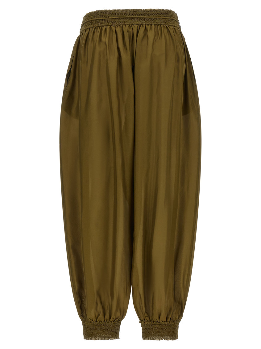 Olive Mahon Silk Trousers