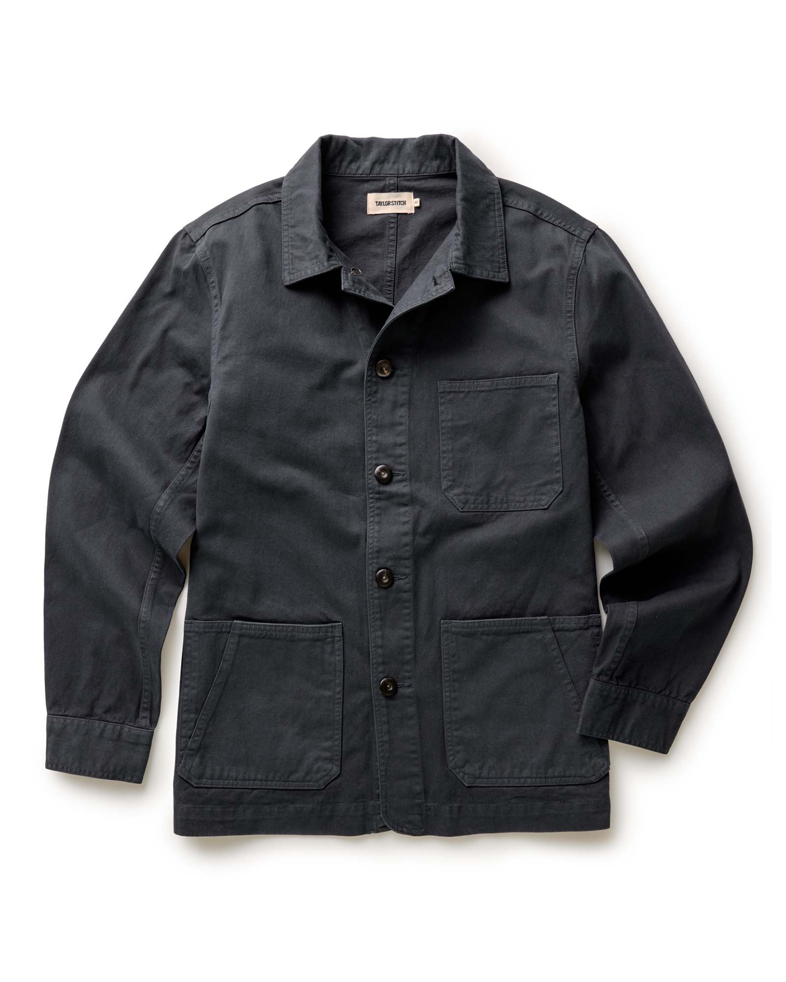 Men's Organic Cotton Ojai Jacket in Organic Navy Foundation Twill