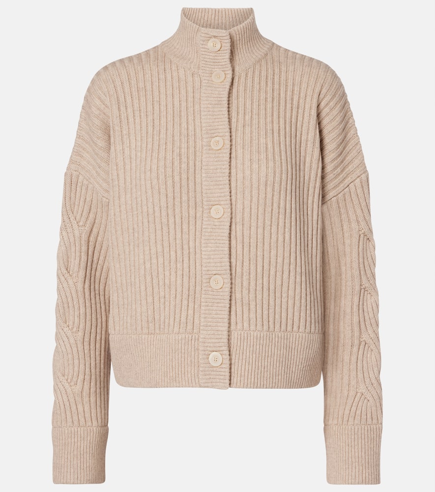 Afelio wool and cashmere cardigan